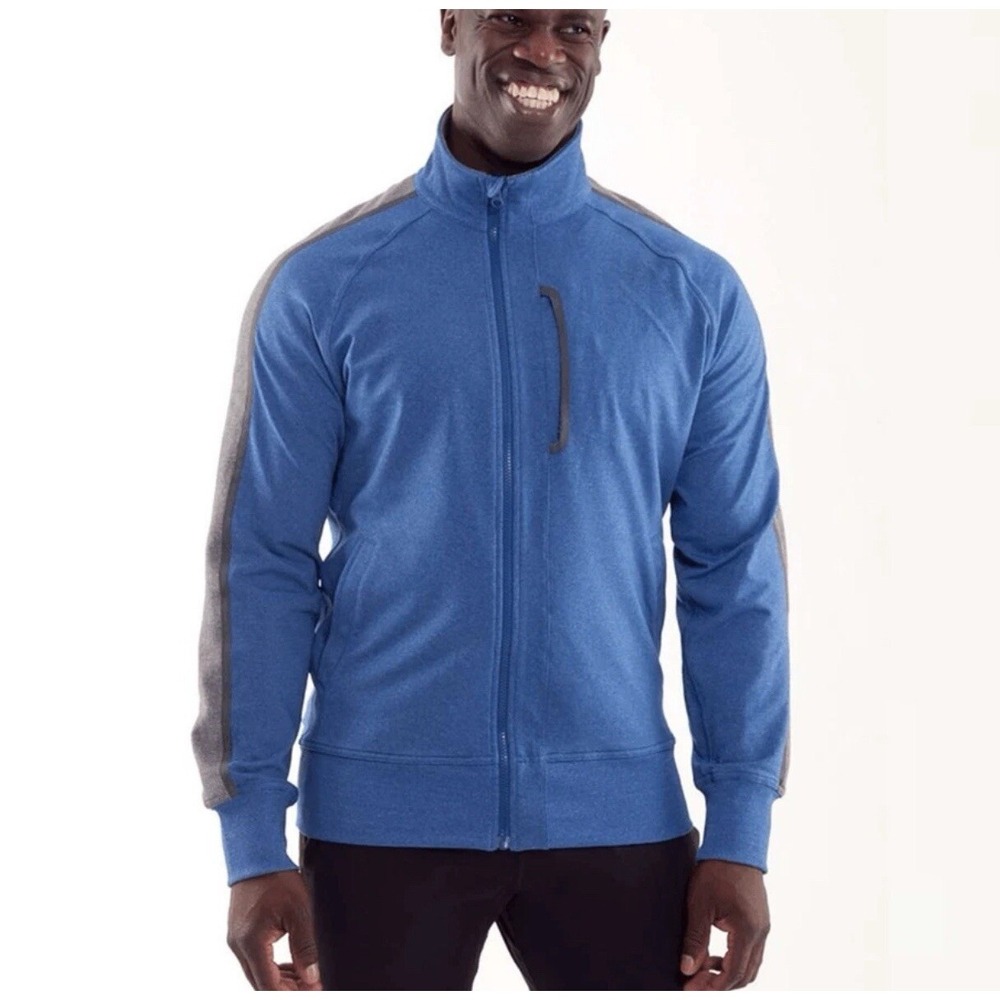 Lululemon Kung‎ Fu Jacket II in Heathered Rugged Blue Size M Athletic Golf